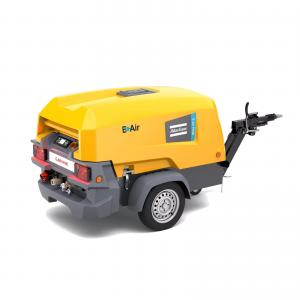 Atlas Electric Drive Mobile Air Compressor E-Air H185 VSD