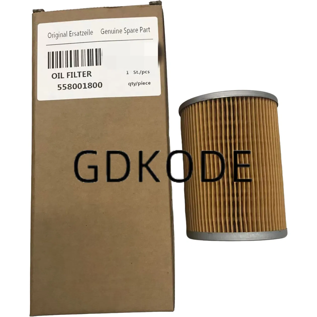 Bogeo Riginal Product Part Air Compressor Parts 558001800 Oil Filter