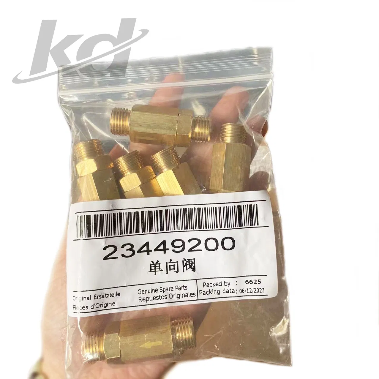 Ingersoll Rand Air Compressor Check Valve 23449200 Spare Parts Atlas Copco AC Sullair SL  Source Supplier High Quality Check Valve